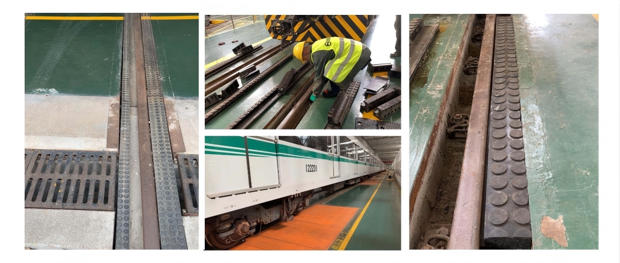 Railway Rubber Insertion Strip 8