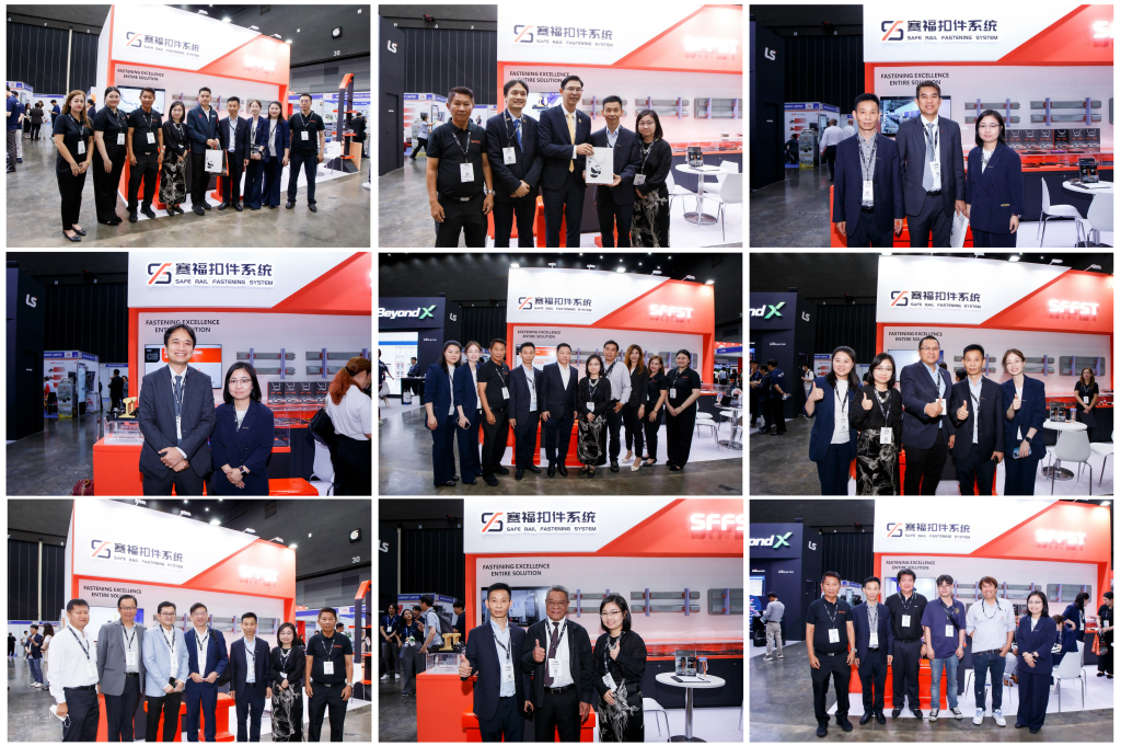 SAFE Rail Fastening System Shines at Asia Pacific Rail 2025 in Bangkok
