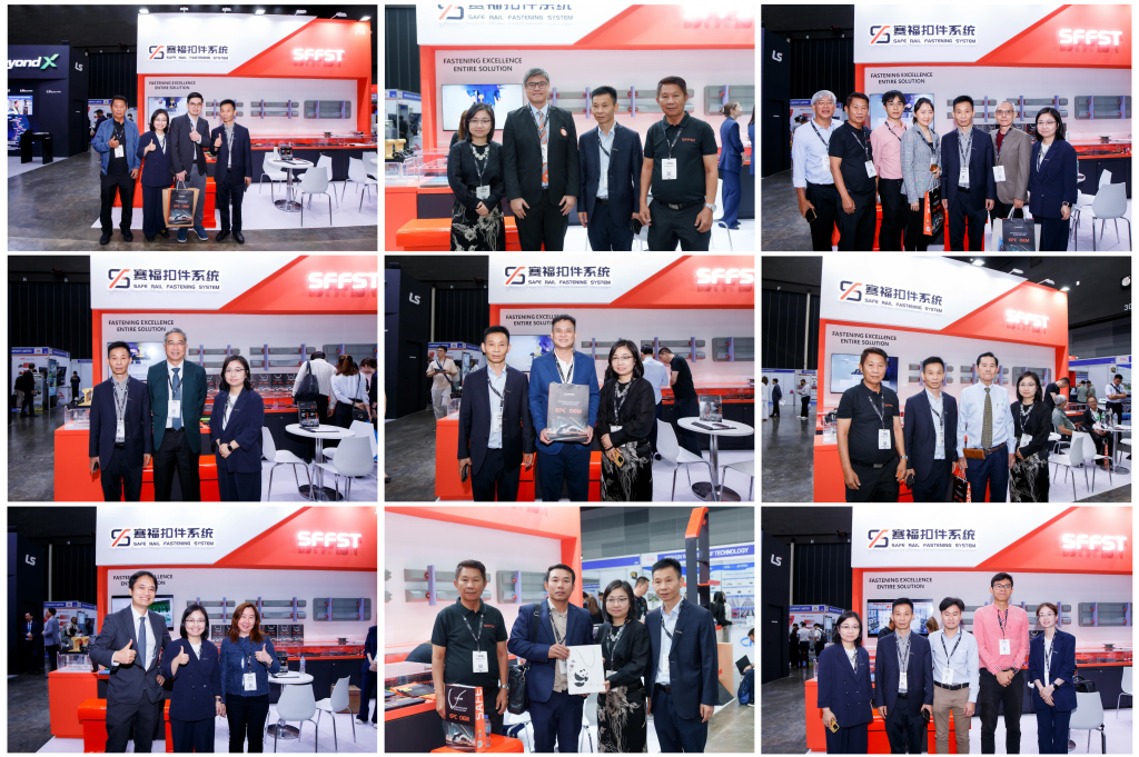 SAFE Rail Fastening System Shines at Asia Pacific Rail 2025 in Bangkok