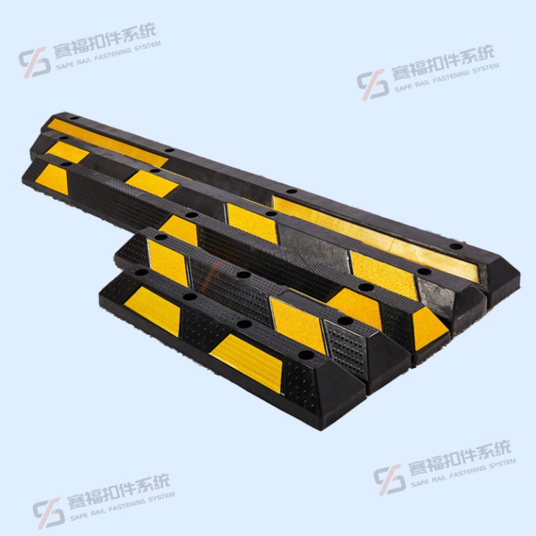 Long Rubber Car Wheel Stopper