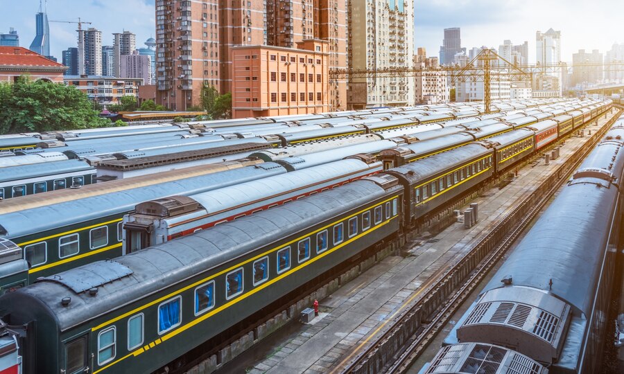 trains railroad station