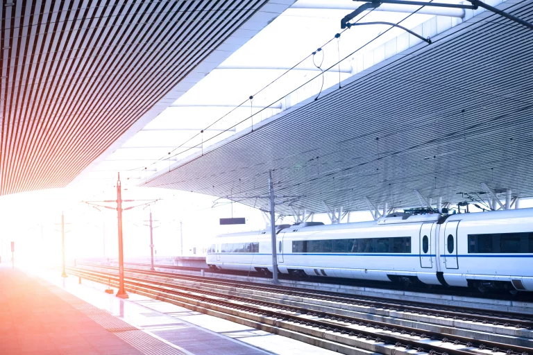 1 train-station-sunset