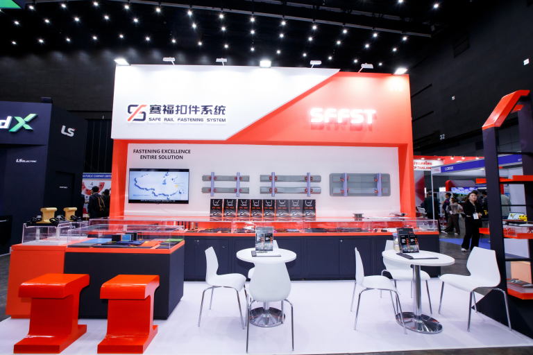 SAFE Rail Fastening System Shines at Asia Pacific Rail 2025 in Bangkok