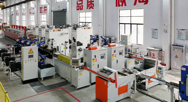 Automated Nabla Blade Manufacturing: How SFFST Ensures Precision, Consistency, and Rail Safety插图 The Advanced Auto Production Line