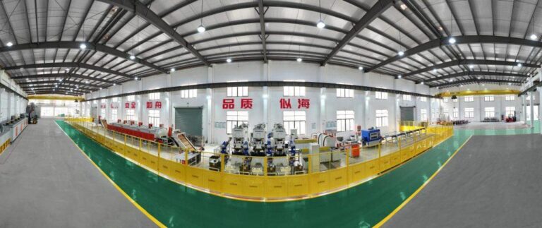 Fully automated rail clip production line