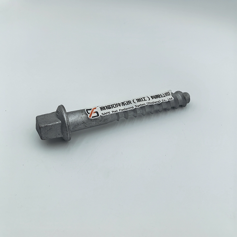 Railroad Spike Materials for Heavy-Duty Rail Systems插图 spike securing the rail