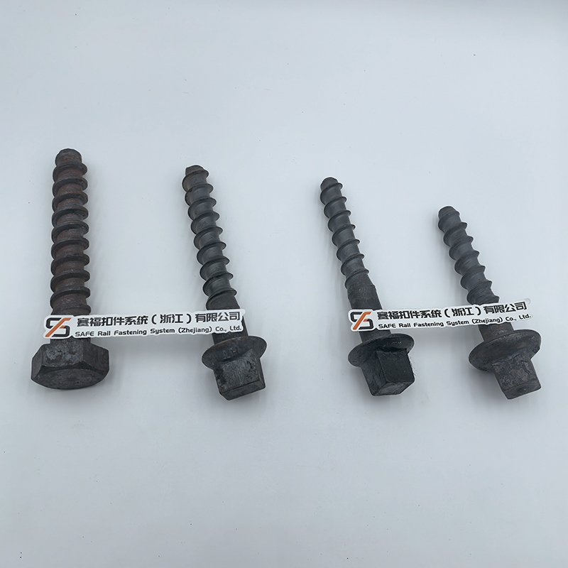 SFFST Rail Fastening Systems: Ensuring Safety for Heavy-Haul Rail插图 spike securing the rail