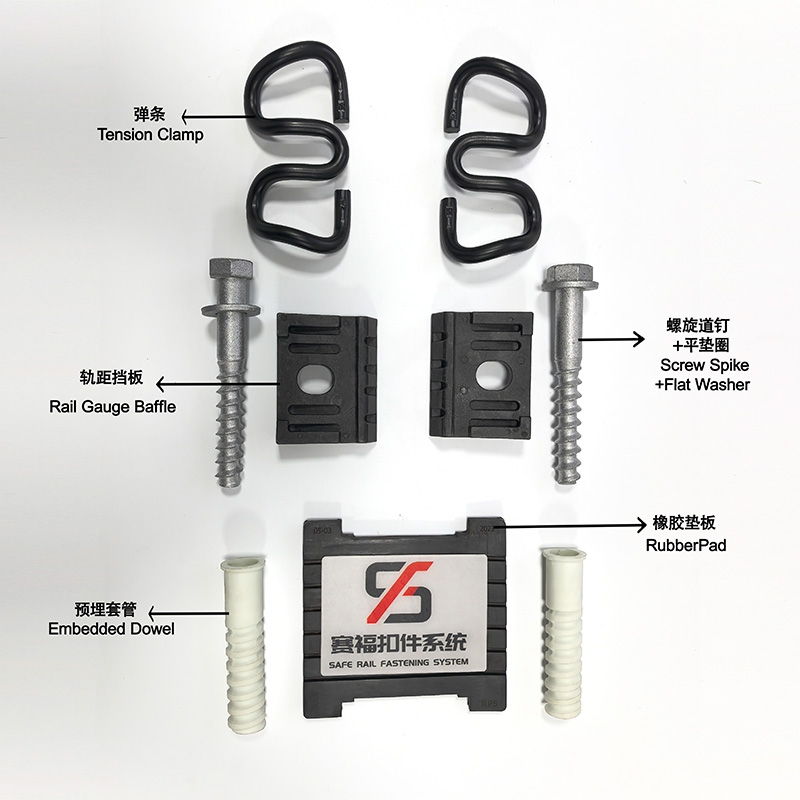 How Rail Fastening Systems Improve Railway Track Safety插图 Type V Fastening System