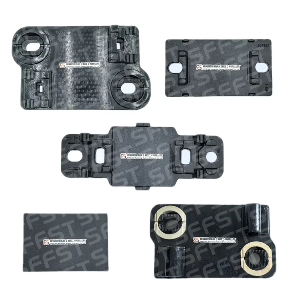 Rail Baseplate Inspection: Wear, Failure Causes & Replacement插图 Rail tie plate (also known as rail baseplate) plays a critical role in distributing pressure